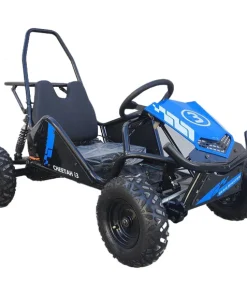 Trailmaster i3 Electric Kids Mini go kart, single seat, 500W DC, 3 speed setting, max 10 MPH, Reverse, Adjustable Seat